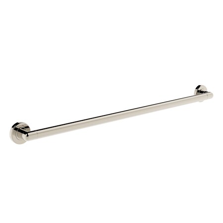 Ginger 41 L, Kubic, 36" Grab Bar - Square Corners in Polished Nickel, Polished Nickel 4665/PN